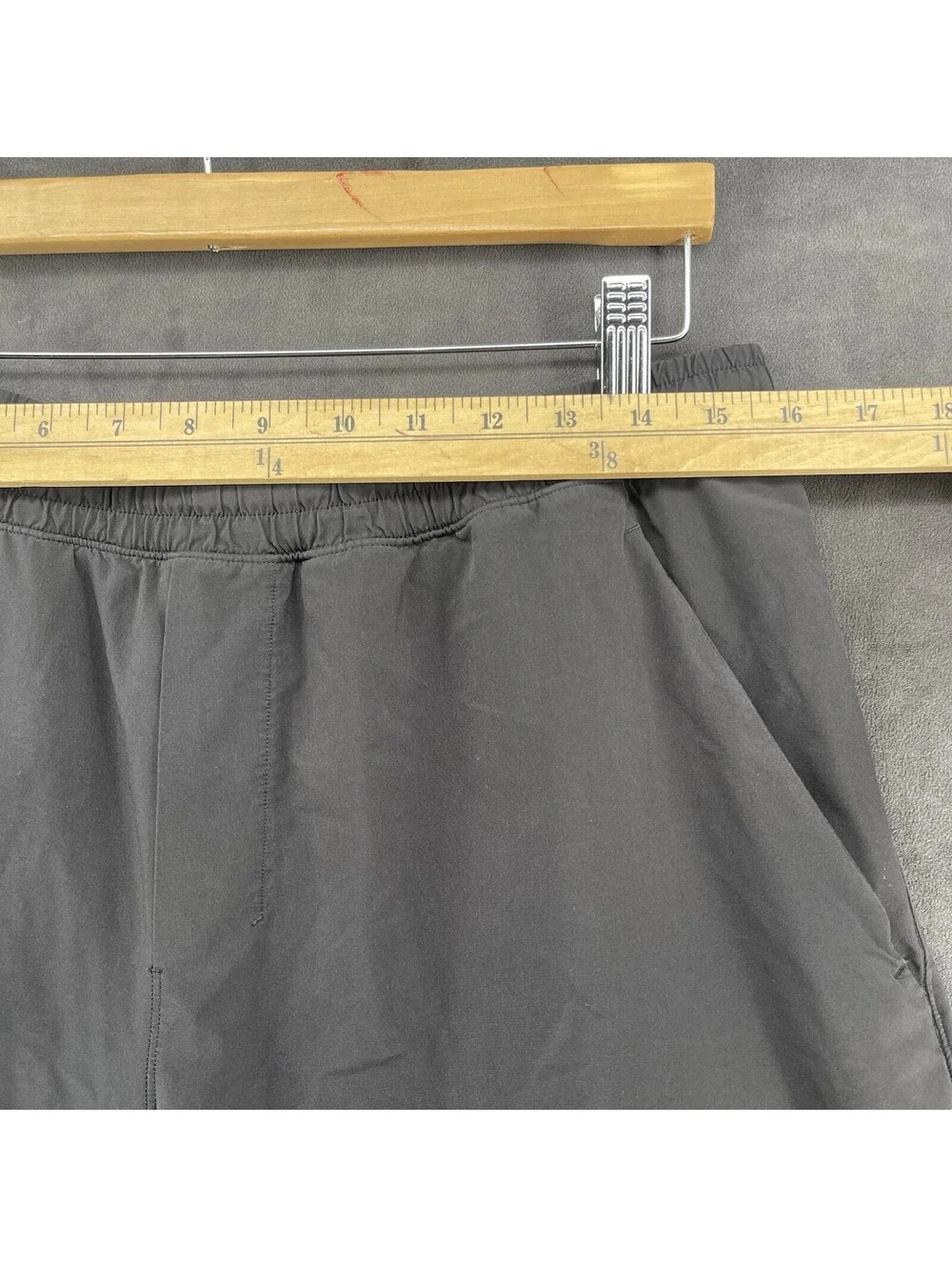 Lululemon Men’s Athletic Running Shorts – Black – Approx. 32” Waist